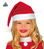 Čepice Santa Claus - dětská - Vánoce - Mikulášské čepice