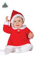 Dětský kostým paní Santová - Mikuláš - Vánoce -  vel. 12-18 měsíců - Karnevalové kostýmy pro děti