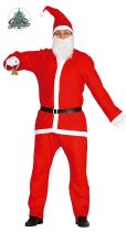 Kostým Mikuláš - Santa Claus - Vánoce - vel. (52 -54) - Kostýmy dámské