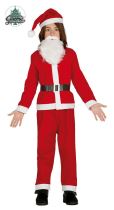 Dětský kostým Mikuláš - Santa Claus - Vánoce - vel.7-9 let - Masky, škrabošky