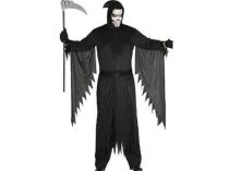 Kostým vrah - Smrťák - Vřískot - vel. M (48-50) - Halloween - Karnevalové kostýmy pro děti