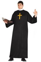 Kostým kněz - mnich - vel. M (48-50) - Karnevalové kostýmy pro dospělé