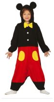 DĚTSKÝ KOSTÝM MYŠ - Mickey - myšák - vel. 7-9 let - Karnevalové kostýmy pro děti
