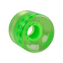 Průhledné kolečko na penny board 60*45 mm Barva zelená - Kolečka pro penny boardy