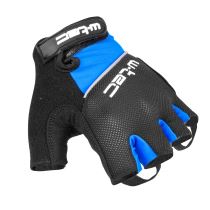 Cyklo rukavice W-TEC Bravoj Barva modro-černá, Velikost XS - Cyklo rukavice