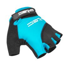 Cyklo rukavice W-TEC Sanmala AMC-1023-22 Barva modro-černá, Velikost XL - Pánské cyklo rukavice