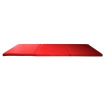 Skládací gymnastická žíněnka inSPORTline Pliago 195x90x5 cm Barva červená - Skládací žíněnky