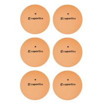 Pingpongové míčky inSPORTline Elisenda S1 6ks Barva oranžová - Míčové sporty
