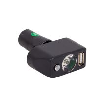 USB nabíjecí port + LED světlo k vozíčku inSPORTline Hawkie - Elektrické vozíky