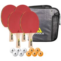 Pingpongový set Joola Family - 4 pálky, 10 míčků - Příslušenství na stolní tenis