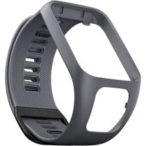 Řemínek pro TomTom Watch 3 šedá Barva šedá, velikost řemínku S (121-175 mm) - S otvorem 50 mm