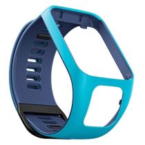 Řemínek pro TomTom Watch 3 indigo-světle modrá - S otvorem 50 mm