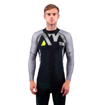 Pánské tričko pro vodní sporty Aqua Marina Division Barva šedá, Velikost M - Pánská trička na paddleboardy a čluny