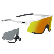 Sluneční brýle Kellys Dice Barva White - Cyklistické brýle