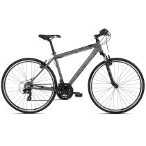 Pánské crossové kolo Kross Evado 3.0 28" - model 2021 Barva grafitová/černá, Velikost rámu M (19'') - Jízdní kola