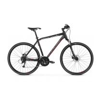Pánské crossové kolo Kross Evado 5.0 28" - model 2021 Barva černo-červená, Velikost rámu L (21'') - Pánská trekingová a crossová kola