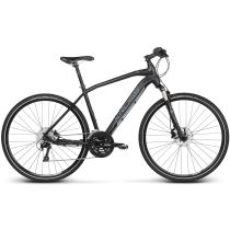 Pánské crossové kolo Kross Evado 8.0 28" - model 2020 Barva černo-šedá, Velikost rámu XL (23") - Pánská trekingová a crossová kola