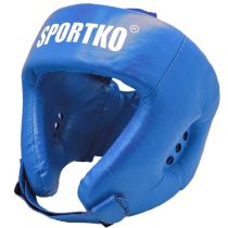 Boxerský chránič hlavy SportKO OK2 Barva modrá, Velikost M - Bojové sporty