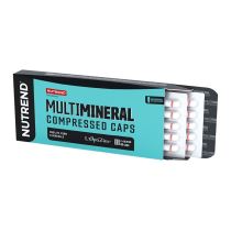 Vitamíny Nutrend Multimineral Compressed Caps, 60 kapslí - Sportovní a fitness výživa
