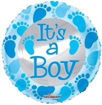 Foliový balónek - It´s a Boy - Je to kluk - 45 cm - Baby Shower - Tématické