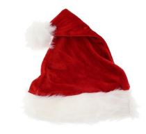 Čepice dětská Santa Claus - Vánoce 26x35 cm - Karnevalové doplňky