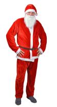 Exkluzivní kostým Mikuláše - Santa Claus - Vánoce - Punčocháče, rukavice, kabelky
