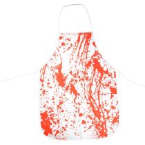 Krvavá zástěra - krev - HALLOWEEN - 52 x 71 cm - Karnevalové doplňky