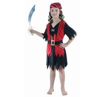 Kostým dětský Pirátka 120-130 cm - Sety a části kostýmů pro děti