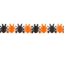 Papírová girlanda - pavouci, 300 cm - Halloween - Oslavy