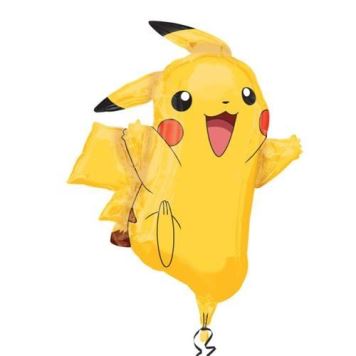 Foliový balonek Pokémon Pikachu - 78 cm