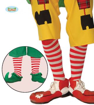 Ponožky Klaun - šašek - mega