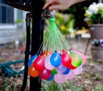 VODNÍ BOMBY - vodní balónky  - 3 svazky - 111 balónků