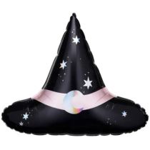 Foliový balónek klobouk - Halloween - čarodějnice - 60 cm - Oslavy