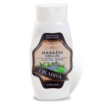 Masážní emulze Tomfit chladivá 250 ml - Masážní oleje