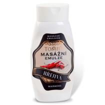 Masážní emulze Tomfit hřejivá 250 ml - Kosmetika