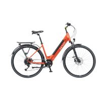 Městské elektrokolo Levit Musca Urban HD 630 28" - model 2024 Barva Orange Pearl, Velikost rámu 18" (165-175 cm)