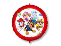 Balón foliový Tlapková patrola- Paw Patrol - 46 cm - Balónky