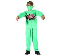 Dětský kostým Doktor Zombie vel.130-140 cm - Halloween