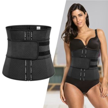 Fitness korzet inSPORTline Corwaist Barva černá, Velikost S