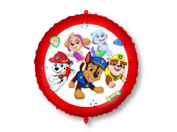 Balón foliový Tlapková patrola- Paw Patrol - 46 cm